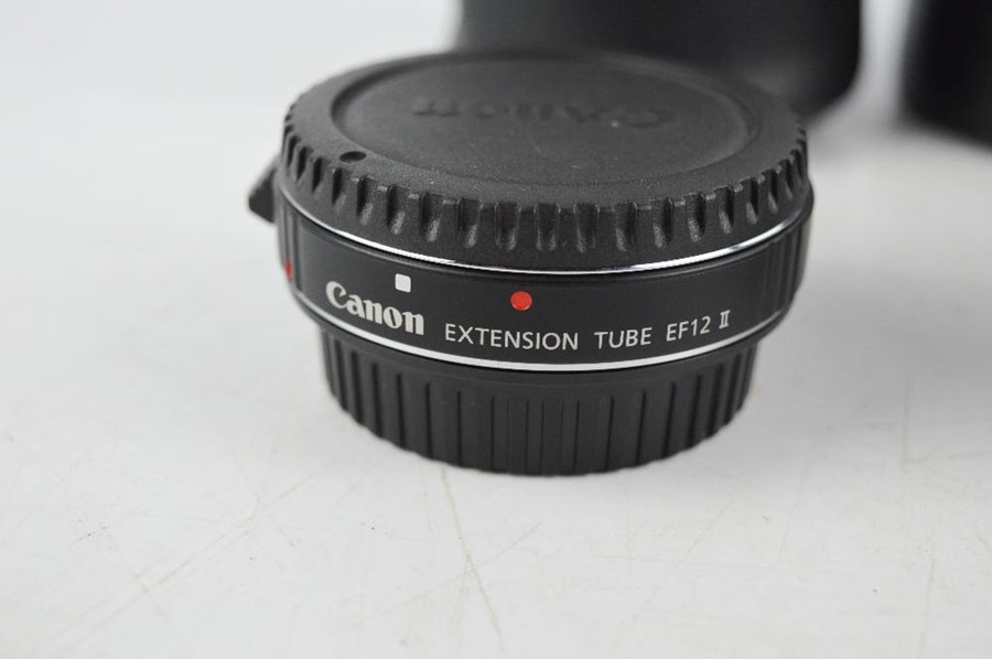 A group of Canon extender lenses, to include EF25, EF12. - Image 4 of 4