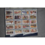 An album of cigarette card collections, mostly complete sets to include: Association Cup Winners,