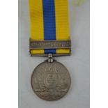 A Sudan medal and clasp, 1897.