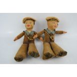 A pair of Nora Wellings sailors, S.S Canton, and Empire Powey, 20cm high.