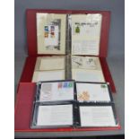 A group of First Day Covers and First day issues; three albums: Battle of Hastings, British Ships,