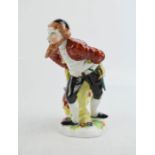A Capodimonte porcelain figurine of a bearded gentleman, numbered 3884 to the base, 13cm high.