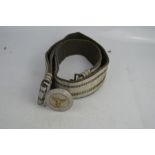 A German Luftwaffe officers dress belt