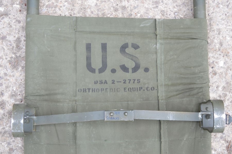 A US Army medical stretcher by orthopedic equip co. - Image 2 of 2