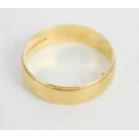 A 9ct gold wedding band, 2.69g. [The proceeds of this lot will be entirely donated to NHS