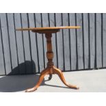 An Oak pedestal table