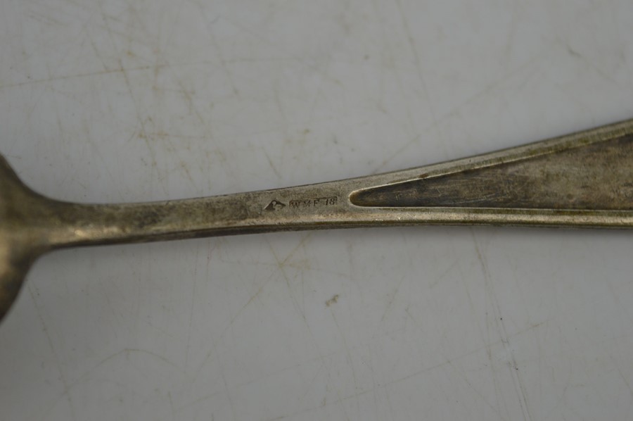 A pair of SS Waffen mess hall spoons with makers marks - Image 5 of 5