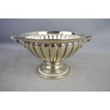 A WMF Wurttembergische Metallwarenfabrik of Germany silver plated twin handled bowl, with