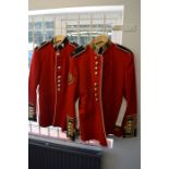 A Warrant officers 1st class Irish guards Uniform belonging to Wilkingson who was present at the