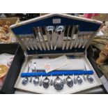 A canteen of cutlery circa 1950s.