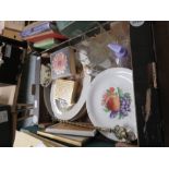 A quantity of items to include - Boxes - Plates - Tray etc