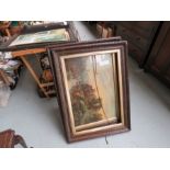 A group of large Victorian paintings to include highland cattle