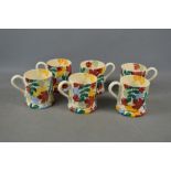 Set of six boxed Emma Bridgewater mugs