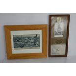 A WWI picture of Albert France together with a picture of Flanders war fields