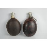 A pair of WW2 german water canteens / bottle