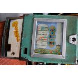 A Vintage Duchess mkiii one armed bandit slot machine. 73cm high