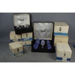 A quantity of Waterford Crystal including glasses, all boxed. 2 brandy glasses, 18 sherry glasses,