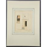 Spencer W Tart (RIBA FSAI): Doorway, Old Jeddah, watercolour, signed and dated '83.