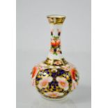 A 19th century Derby vase, with red cross sword marks to the base.