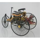 A Franklin Mint Precision Models 1:8 1886 Benz Patent Motorwagon