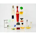 A group of perfumes, part used, to include Elizabeth Arden, Yardley, Cabotine, Cabaret, Caline and