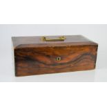 A simulated rosewood box