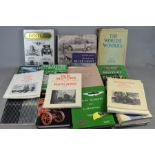 A Group of motoring books to include "old trucks of Rutland"