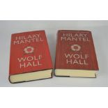 Two Wolf Hall by Hilary Mantel books - One first edition 8th print signed by author he other is