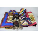 A Quantity of Masonic regalia , apron , collar etc