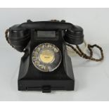 A Bakelite telephone