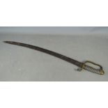A 19th century short sword possibly police