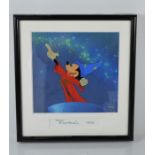 Disney's Fantasia "Sorcerer Mickey" Limited edition Sericel - edition size 5000