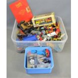 A quantity of die-cast toys to include Lesney / corgi / matchbox and a Golden years of the Beano