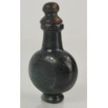 A Vintage Chinese agate handcarved snuff bottle