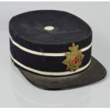 A Victorian Medical Corps cap and badge