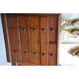 A Victorian mahogany chest of drawers