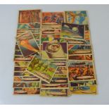 A quantity of vintage ABC space cards