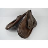 Boer war era leather pistol holsters