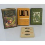 A group of collectable books to include - Lolita by Vladimir Nabokov 1st edition - Notes on the