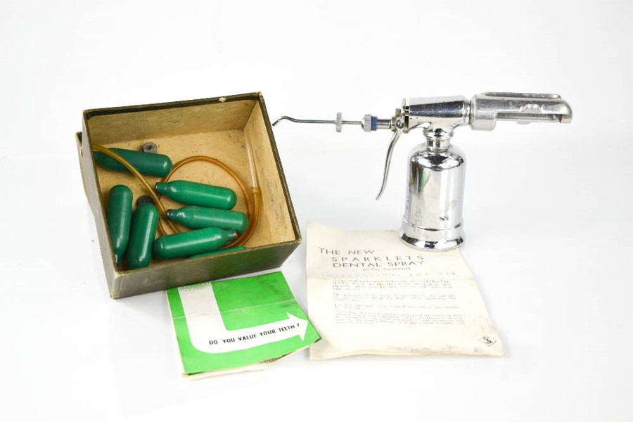 The New Sparklets Dental Spray CO2 System, with original box.