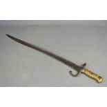 A French M1866 Chassepot Bayonet