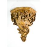 A Victorian plasterwork corbel signed L Bruciotti, and inscribed 99 Leather Lane 1853, modelled with