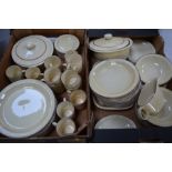 A Poole Pottery tea/dinner service