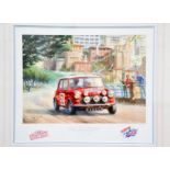 Tony Smith, Second Mini Monte, limited edition print 82/495, signed in pencil to the margin, 42 by