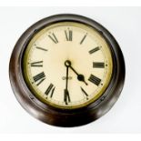 A Gents bakelite mid-century wall clock.