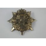 A kings royal rifle Corps officers plate