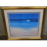 A limited edition seascape print by Derek Hare - signed by artist