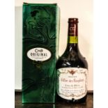 A bottle of Cellier des Dauphines Prestige Cotes du Rhone, 75cl, together with a bottle of Croft