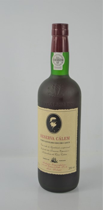 A Reserva Calem bottle of port.