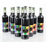 Twelve bottles of Merchants landing 1998 Pinotage red wine